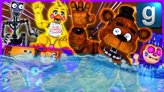 Gmod FNAF  Freddys Pizzeria Gets Flooded [upl. by Eanert]