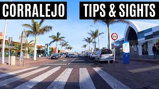 Corralejo City Drive  TIPS amp SIGHTS  Fuerteventura [upl. by Anirod5]