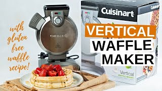 Cuisinart Vertical Waffle Maker WAF V100 review [upl. by Fantasia]