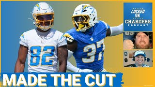 Chargers Roster Reaction Tony Jefferson and Brenden Rice Make It and Donald Parham is Surprise Cut [upl. by Bray]