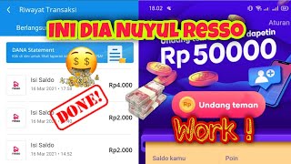 Cara Cepat Nuyul Event Resso Satu Hp Android [upl. by Akinna]