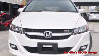 HONDA STREAM RSZ 2013 WHITE  unregister for sale Malaysia [upl. by Codie]