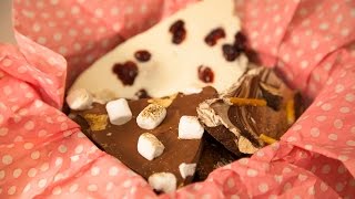 CHOCOLATE BARK 3 different ways [upl. by Ellimac312]