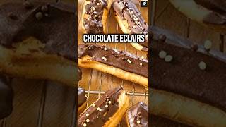 Easter Special  Chocolate Eclairs Recipe  How To Make Chocolate Eclairs ytshorts food easter [upl. by Lydie97]