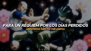 『hyouri ittai』Yuzu  sub español  romaji lyrics  hunter x hunter ed 5 AMV [upl. by Milt]