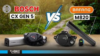 Bosch Performance Line CX Gen 5 vs Bafang M820  A HardFought Draw [upl. by Htbazile]