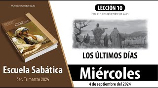 Escuela Sabática  Miércoles 4 de septiembre del 2024  Lección Alumnos [upl. by Schechinger]