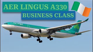 AER LINGUS A330 BUSINESS CLASS Dublin to San Francisco in a Throne Seat [upl. by Esiocnarf916]