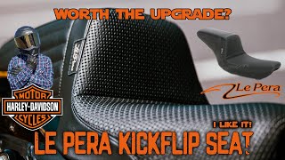 Le Pera Kickflip Seat First Impressions  Club Style Sportster Seat [upl. by Megan]