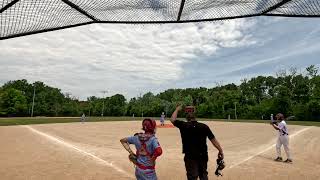 Fred Aguilar Gompers Strikers 14u two home runs vs Arlington Heights Cardinals 14u LSFL 61524 [upl. by Sidnala]