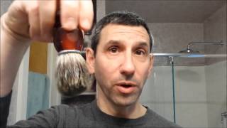 Lathering Tutorial  How to lather a shaving soap [upl. by Barb531]