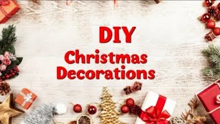 Diy Christmas Decorations Ideas  Adorños Navideños reciclados [upl. by Ahsieki229]