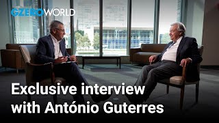 Why António Guterres believes the UN should lead on AI Exclusive interview  GZERO World [upl. by Morganica]