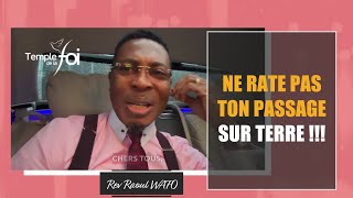 NE RATE PAS TON PASSAGE SUR TERRE   Raoul WAFO [upl. by Dnomad918]