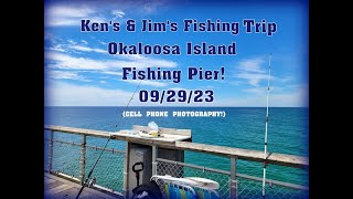 Kens and Jims Fishing trip to the Okaloosa County Fishing Pier Florida a 5minute video [upl. by Anav250]