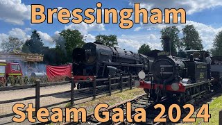 Bressingham Steam Museum Steam Gala 2024 [upl. by Liddie34]