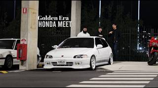 GOLDEN ERA Honda Meet [upl. by Lledal]