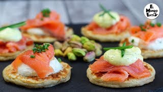 Smoked Salmon Blinis [upl. by Daggett375]