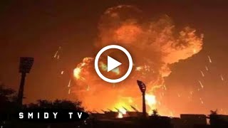 MASSIVE Explosion in China  21 TONS of TNT TIANJIN [upl. by Mansur140]