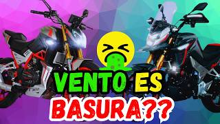 VENTO ES UNA BUENA O MALA MARCA DE MOTOS❓ [upl. by Enitnelav]