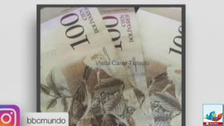 CAOS EN VENEZUELA POR SALIDA DE CIRCULACIÓN DE BILLETES DE 100 BOLIVARES [upl. by Inasah]