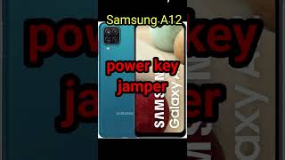 Samsung a12 power key problem solution samsunga12 samsung samsunga12powerkey [upl. by Hakceber]