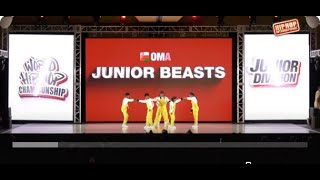 Junior Beasts  Oman  Junior Division  2024 World Hip Hop Dance Championship Prelims [upl. by Allrud]