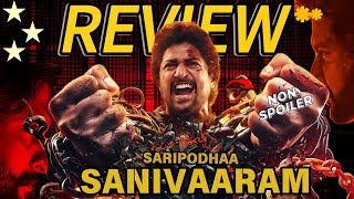 Suriya Saturday Movie Review in Nepali 🇳🇵 [upl. by Eetnahs]