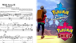 quotWild Area Northquot Route 6 piano arrangement  Pokémon SwSh [upl. by Mccowyn402]