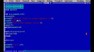 Prime numbers in CC program to find prime numbers with Explanation [upl. by Kial163]