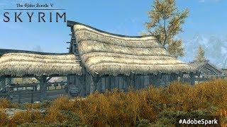 Skyrim PS4 Mods Rorikstead Farmhouse Player Home [upl. by Rimidalg]