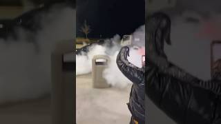 That’s one way to make a exit charger burnout showoff carcommunity gasstation latenight fyp [upl. by Occor]