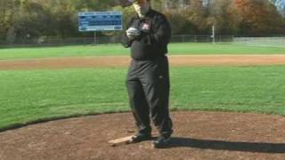 Umpire Training  Balks  What is a Stop [upl. by Auqinu]