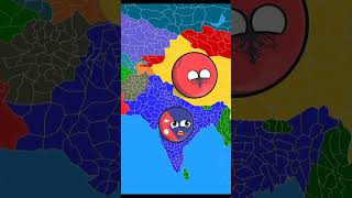 ALB DEVIL attack on Asian countries India Pakistan Nepal Bangladesh🇮🇳🇮🇳countryballsshorts [upl. by Noroj]