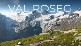 Exploring Val Roseg Engadin SWITZERLAND [upl. by Ahsiekahs446]