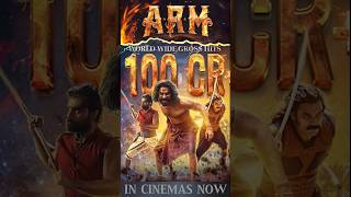 ARM 100 CR 🏆  Ajayante Randam Moshanam Crosses 100CR  Tovino Thomas  Jithin Laal  Krithi Shetty [upl. by Eydnarb]