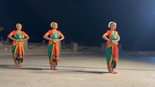 Karuna rasam  Navarasam in Bharathanatyam depicting Markandeya and Yama story at Isha Coimbatore [upl. by Hawkie]