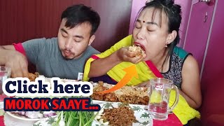 Chicken mukbang Manipuri mukbang  Ant Vlog [upl. by Attekal]