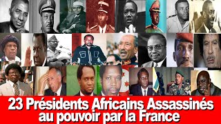 Tous ces chefs dEtat africains ont été assassinés au pouvoir [upl. by Minier]