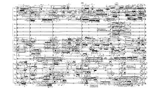 Brian Ferneyhough  La Terre est un Homme Audio  Full Score [upl. by Amocat]