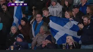 Highlights Wales vs Scotland  Guinness W6N  WRU TV [upl. by Nair464]