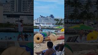 MSC Seashore Nassau Bahamas cruise travel vacation msccruises bahamas cruising travel beach [upl. by Yarezed516]