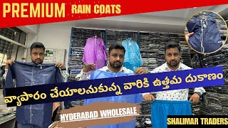 Premium Quality Rain Coats  Raincoat wholesale market in Hyderabad  raincoat jackets  Shalimart [upl. by Brighton]