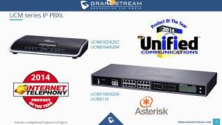 Grandstream UCM series Security Training Webinar [upl. by Korney]