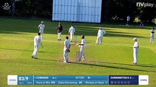 LIVE  Sutton Coldfield CC Sunday 1st XI vs Solihull Municipal CC Sunday 1st XI  11082024 [upl. by Yttel]