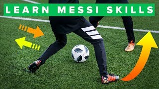 TOP 5 MESSI FOOTBALL SKILLS [upl. by Dari]