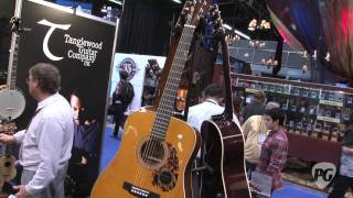 NAMM 11  Tanglewood Guitars Sundance Historic Series [upl. by Dylane]