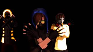 MMD x CreepyPasta Ticci Toby Masky amp Hoody Echo [upl. by Atiuqrahs92]