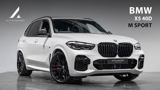 BMW X5 xDrive40d M Sport  Walkaround [upl. by Eboj]