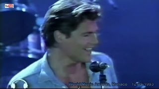 aha live  Dark is Night for All HD  World Music Awards 12051993  Live Overdub [upl. by Smart]